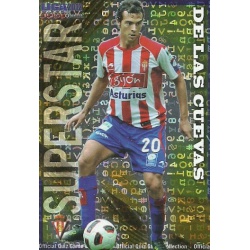 De las Cuevas Superstar Letters Sporting Gijón 268 Las Fichas de la Liga 2012 Official Quiz Game Collection