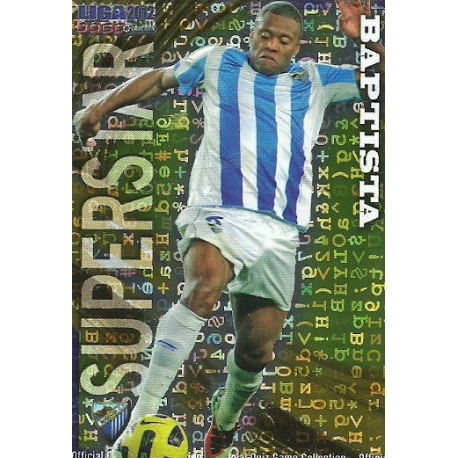 Baptista Superstar Letters Málaga 295 Las Fichas de la Liga 2012 Official Quiz Game Collection