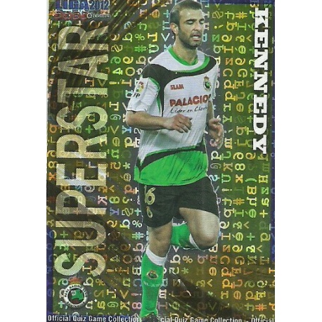 Kennedy Superstar Letters Racing 321 Las Fichas de la Liga 2012 Official Quiz Game Collection