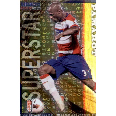 Pamarot Superstar Letters Granada 536 Las Fichas de la Liga 2012 Official Quiz Game Collection