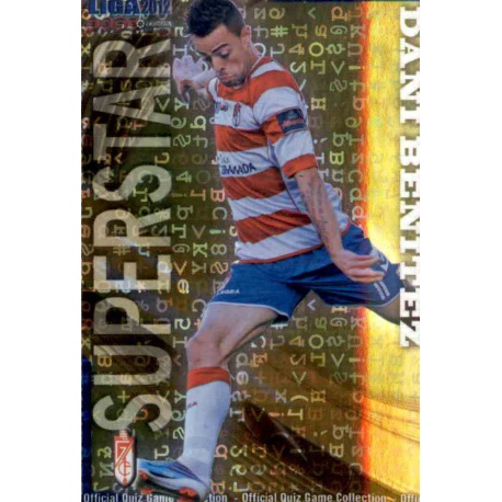 Dani Benítez Superstar Letters Granada 538 Las Fichas de la Liga 2012 Official Quiz Game Collection
