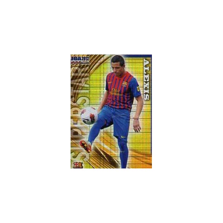Alexis Superstar Cuadros Barcelona 27 Las Fichas de la Liga 2012 Official Quiz Game Collection