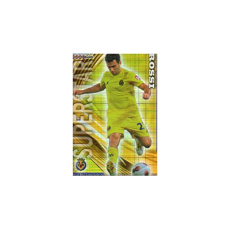 Rossi Superstar Square Villarreal 108 Las Fichas de la Liga 2012 Official Quiz Game Collection