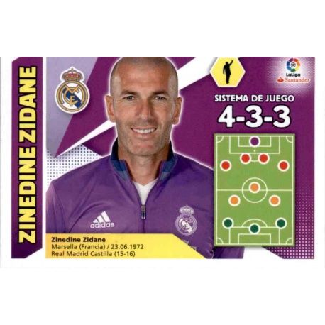 Zinedine Zidane Real Madrid 30 Ediciones Este 2017-18