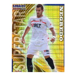 Negredo Superstar Square Sevilla 135 Las Fichas de la Liga 2012 Official Quiz Game Collection