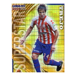 Trejo Superstar Cuadros Sporting Gijón 266 Las Fichas de la Liga 2012 Official Quiz Game Collection
