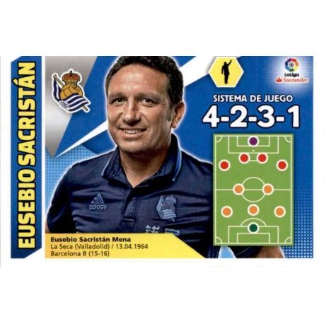 Eusebio Sacristán Real Sociedad 34 Ediciones Este 2017-18