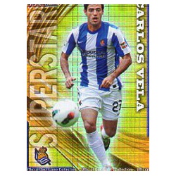 Carlos Vela Superstar Square Real Sociedad 402 Las Fichas de la Liga 2012 Official Quiz Game Collection