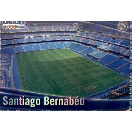 Santiago Bernabeu Rayas Horizontales Real Madrid 29 Las Fichas de la Liga 2012 Official Quiz Game Collection