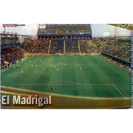 El Madrigal Rayas Horizontales Villarreal 83 Las Fichas de la Liga 2012 Official Quiz Game Collection