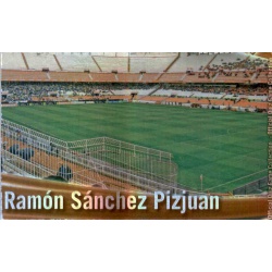 Ramón Sánchez Pizjuán Horizontal Stripe Sevilla 110 Las Fichas de la Liga 2012 Official Quiz Game Collection