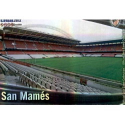 San Mamés Horizontal Stripe Athletic Club 137 Las Fichas de la Liga 2012 Official Quiz Game Collection