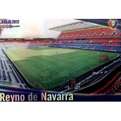 Reyno de Navarra Horizontal Stripe Osasuna 218 Las Fichas de la Liga 2012 Official Quiz Game Collection