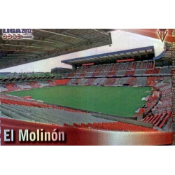 El Molinón Rayas Horizontales Sporting 245 Las Fichas de la Liga 2012 Official Quiz Game Collection