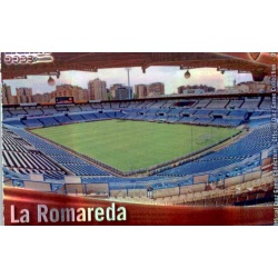 La Romareda Horizontal Stripe Zaragoza 326 Las Fichas de la Liga 2012 Official Quiz Game Collection