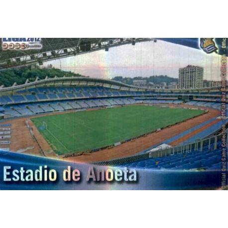 Anoeta Horizontal Stripe Real Sociedad 380 Las Fichas de la Liga 2012 Official Quiz Game Collection