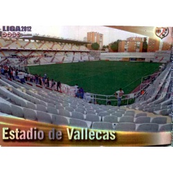 Estadio de Vallecas Horizontal Stripe Rayo Vallecano 488 Las Fichas de la Liga 2012 Official Quiz Game Collection