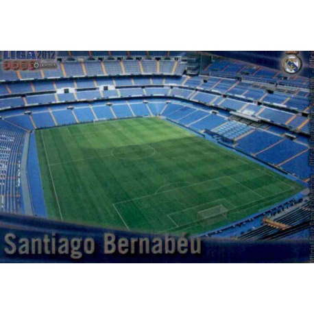 Santiago Bernabeu Smooth Shine Real Madrid 29 Las Fichas de la Liga 2012 Official Quiz Game Collection