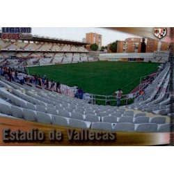 Estadio de Vallecas Brillo Liso Rayo Vallecano 488 Las Fichas de la Liga 2012 Official Quiz Game Collection