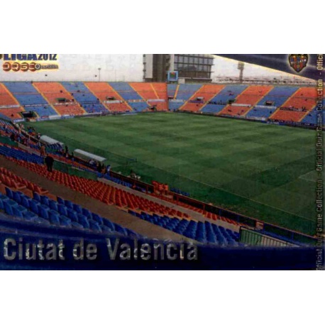 Ciutat de Valencía Letters Levante 353 Las Fichas de la Liga 2012 Official Quiz Game Collection