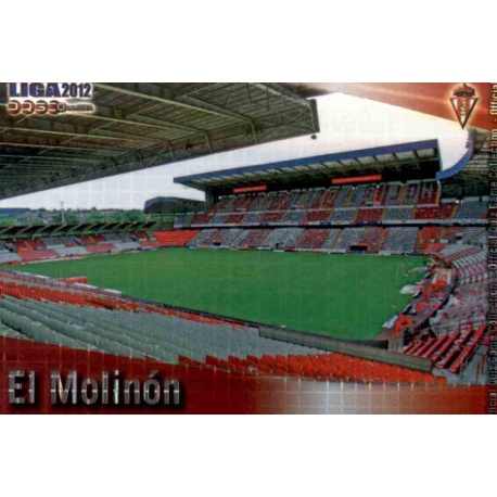 El Molinón Square Sporting 245 Las Fichas de la Liga 2012 Official Quiz Game Collection