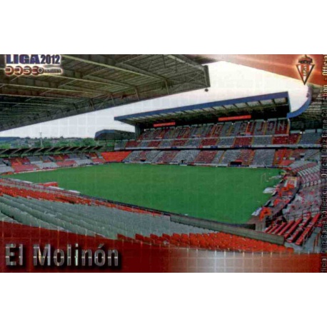 El Molinón Cuadros Sporting 245 Las Fichas de la Liga 2012 Official Quiz Game Collection
