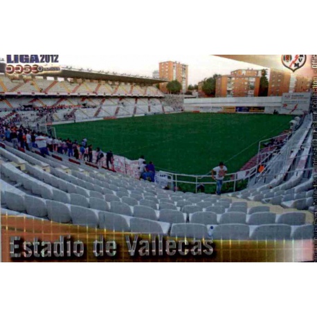 Estadio de Vallecas Square Rayo Vallecano 488 Las Fichas de la Liga 2012 Official Quiz Game Collection