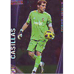 Casillas Metalcards Real Madrid 1 Las Fichas de la Liga 2012 Official Quiz Game Collection