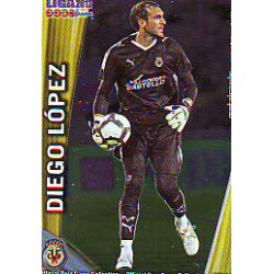 Diego López Metalcards Villarreal 3 Las Fichas de la Liga 2012 Official Quiz Game Collection