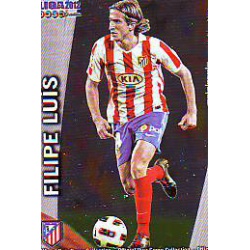 Filipe Luis Metalcards Atlético Madrid 9 Las Fichas de la Liga 2012 Official Quiz Game Collection