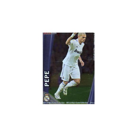 Pepe Metalcards Real Madrid 12 Las Fichas de la Liga 2012 Official Quiz Game Collection