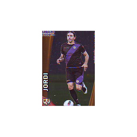 Jordi Metalcards Rayo Vallecano 23 Las Fichas de la Liga 2012 Official Quiz Game Collection