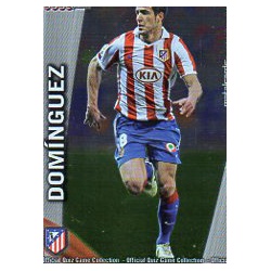 Dominguez Metalcards Atlético Madrid 29 Las Fichas de la Liga 2012 Official Quiz Game Collection