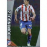 Dominguez Metalcards Atlético Madrid 29 Las Fichas de la Liga 2012 Official Quiz Game Collection