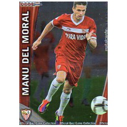 Manu del Moral Metalcards Sevilla 33 Las Fichas de la Liga 2012 Official Quiz Game Collection