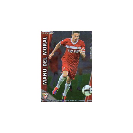 Manu del Moral Metalcards Sevilla 33 Las Fichas de la Liga 2012 Official Quiz Game Collection
