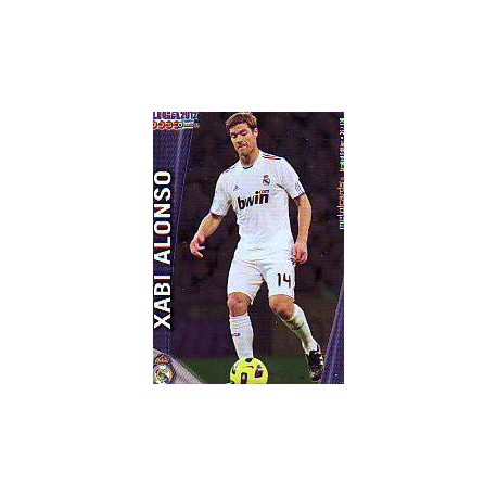 Xabi Alonso Metalcards Real Madrid 39 Las Fichas de la Liga 2012 Official Quiz Game Collection
