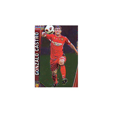 Gonzalo Castro Metalcards Mallorca 41 Las Fichas de la Liga 2012 Official Quiz Game Collection