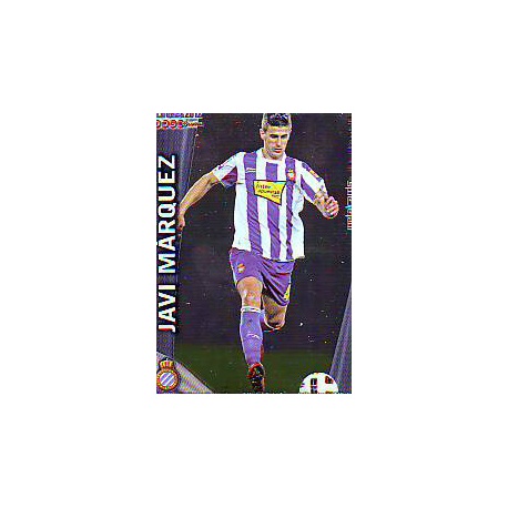 Javi Márquez Metalcards Espanyol 45 Las Fichas de la Liga 2012 Official Quiz Game Collection