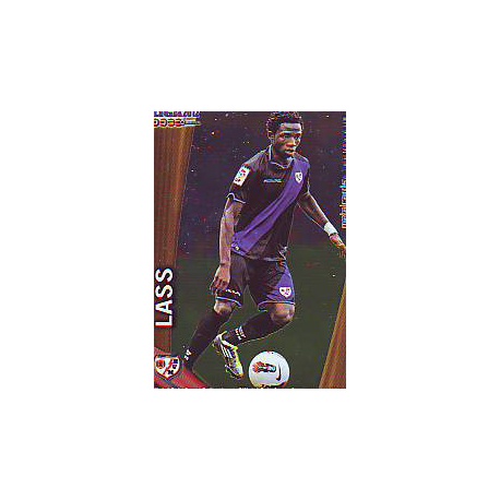 Lass Metalcards Rayo Vallecano 48 Las Fichas de la Liga 2012 Official Quiz Game Collection