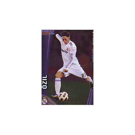 Özil Metalcards Real Madrid 51 Las Fichas de la Liga 2012 Official Quiz Game Collection