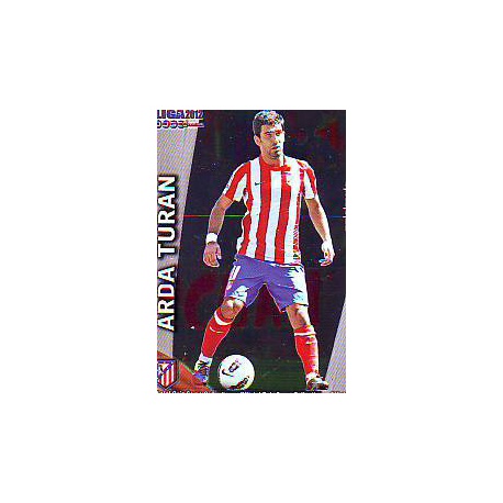 Arda Turan Metalcards Atlético Madrid 54 Las Fichas de la Liga 2012 Official Quiz Game Collection