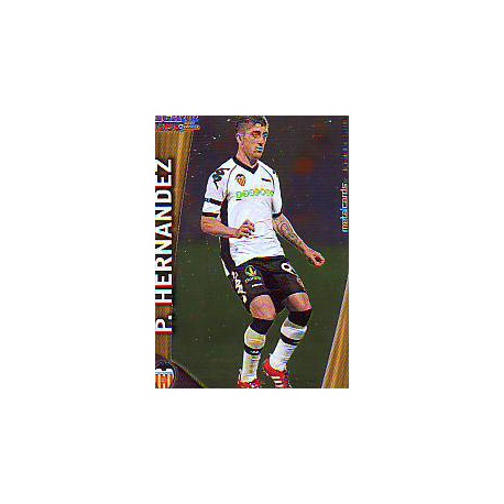 Pablo Hernández Metalcards Valencia 58 Las Fichas de la Liga 2012 Official Quiz Game Collection