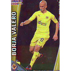 Borja Valero Metalcards Villarreal 59 Las Fichas de la Liga 2012 Official Quiz Game Collection