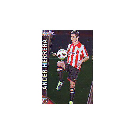 Ander Herrera Metalcards Athletic Club 61 Las Fichas de la Liga 2012 Official Quiz Game Collection