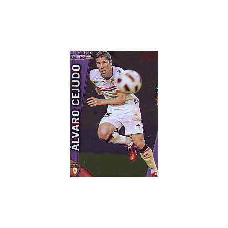 Álvaro Cejudo Metalcards Osasuna 63 Las Fichas de la Liga 2012 Official Quiz Game Collection