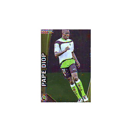 Pape Diop Metalcards Rácing 65 Las Fichas de la Liga 2012 Official Quiz Game Collection