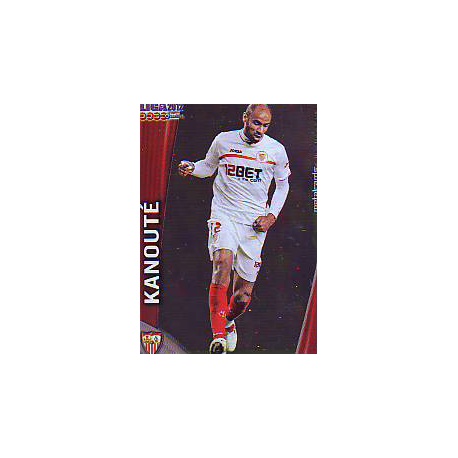 Kanouté Metalcards Sevilla 68 Las Fichas de la Liga 2012 Official Quiz Game Collection
