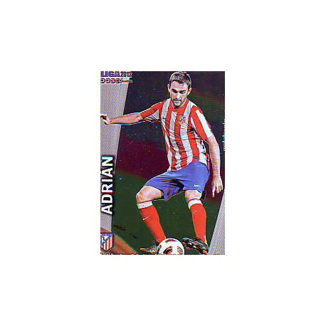 Adrián Metalcards Atlético Madrid 71 Las Fichas de la Liga 2012 Official Quiz Game Collection
