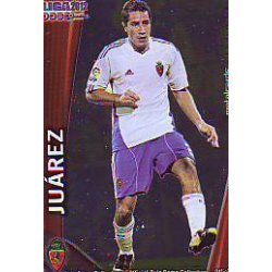 Juárez Metalcards Zaragoza 73 Las Fichas de la Liga 2012 Official Quiz Game Collection